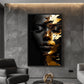 African Woman In Gold Art Digital Print