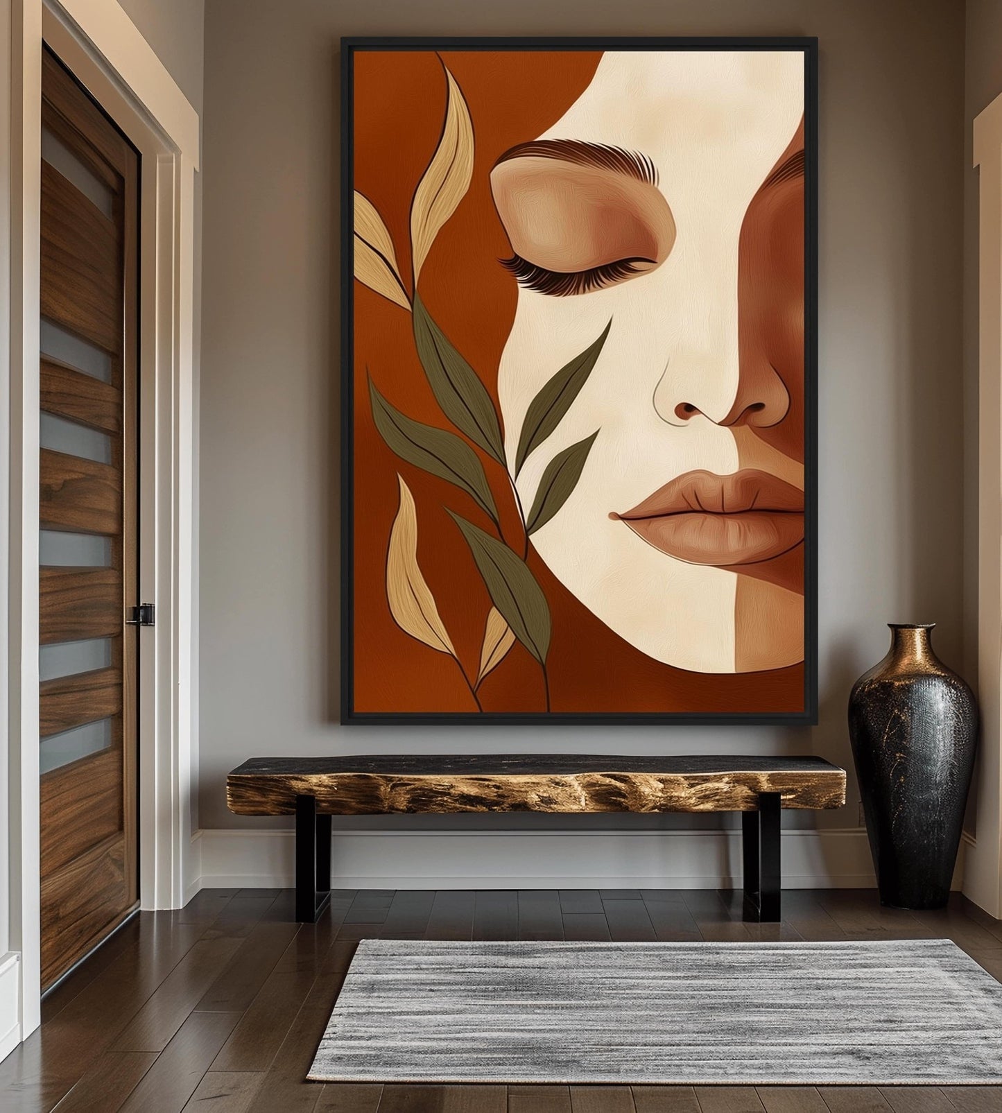 Boho Woman Art Digital Print