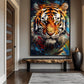 Colorful Tiger Modern Art Digital Print