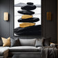 Zen Balancing Stones Digital Print