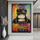 Frog Prince Graffiti Art Digital Print