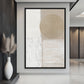 Neutral Beige Abstract Art Digtial Print