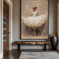 Ballerina Modern Art Framed Canvas
