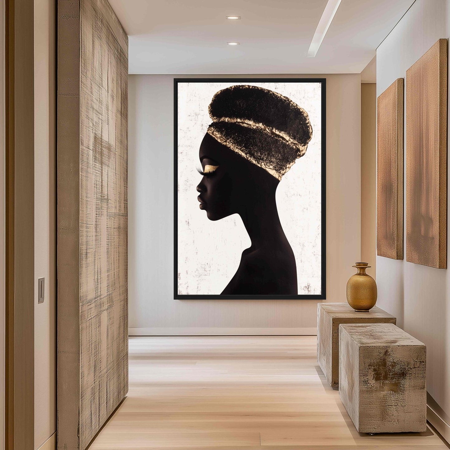 Black Woman African Art Digital Print