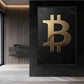 Bitcoin Luxury Art Framed Canvas