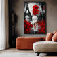 Woman In Paris Romantic Art Digital Print