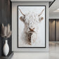 Highland Cow Modern Art Digital Print