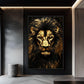 Golden Lion Luxury Art Digital Print