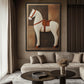 Horse Geometric Equestrian Art Digital Print