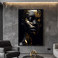 African Woman In Gold Art Digital Print