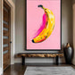 Funky Banana Food Art Digital Print - PaintFu