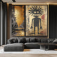 Basquiat Style Art Digital Print