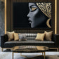 African Queen Luxury Art Framed Canvas