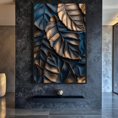Autumn Leaves Floral Art Digital Print