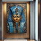 Tutankhamun Pharaoh Egypt Art Framed Canvas