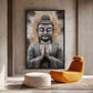 Buddha Zen Wall Art Framed Canvas