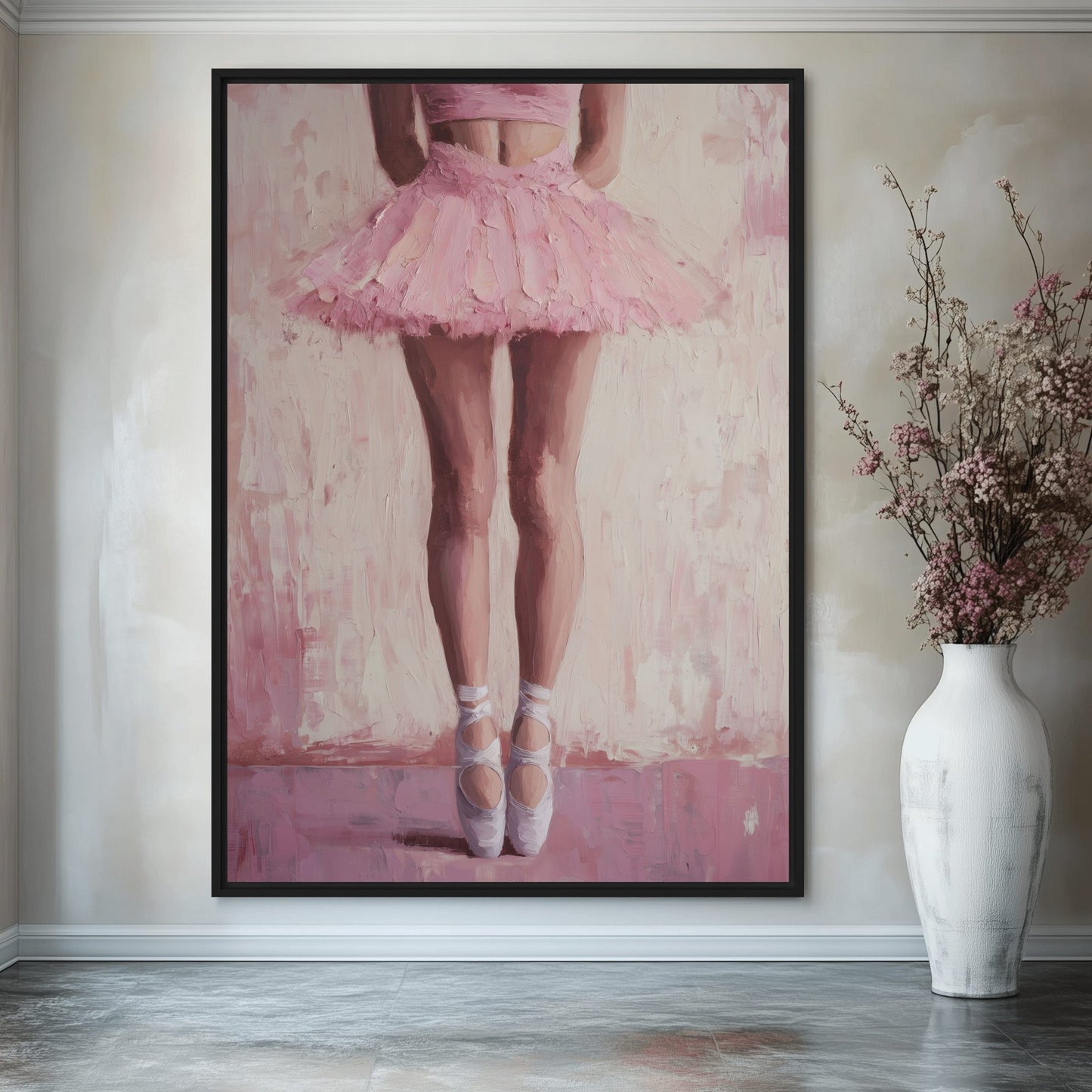 Ballerina Legs Dance Art Digital Print