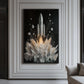 Rocket Take Off Space Art Framed Canvas - PaintFu