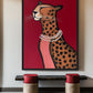 Cheetah Glam Art Framed canvas - PaintFu