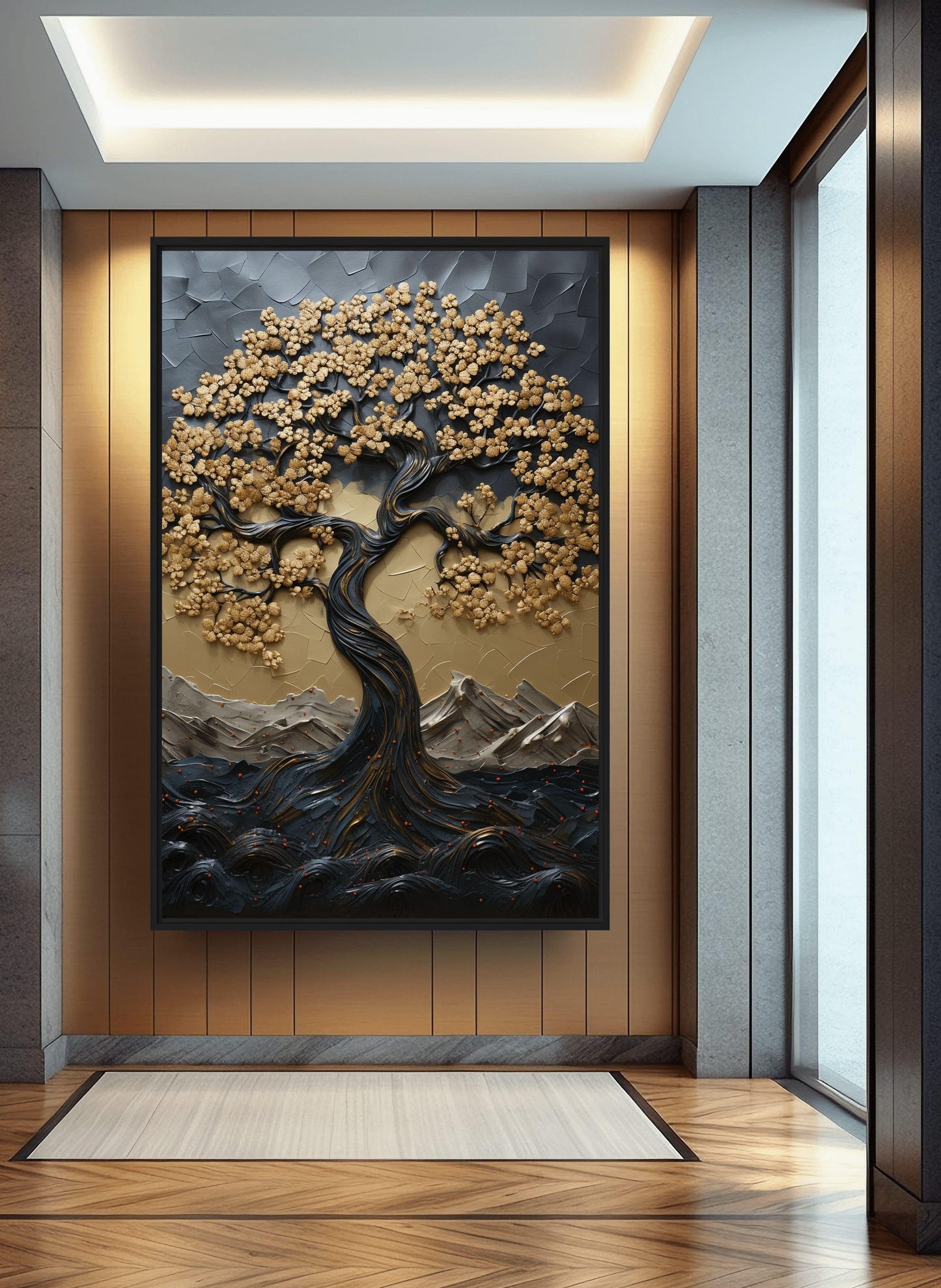 Tree Landscape Art Digital Print