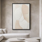 Minimalist Beige Abstract Art Digital Print - PaintFu