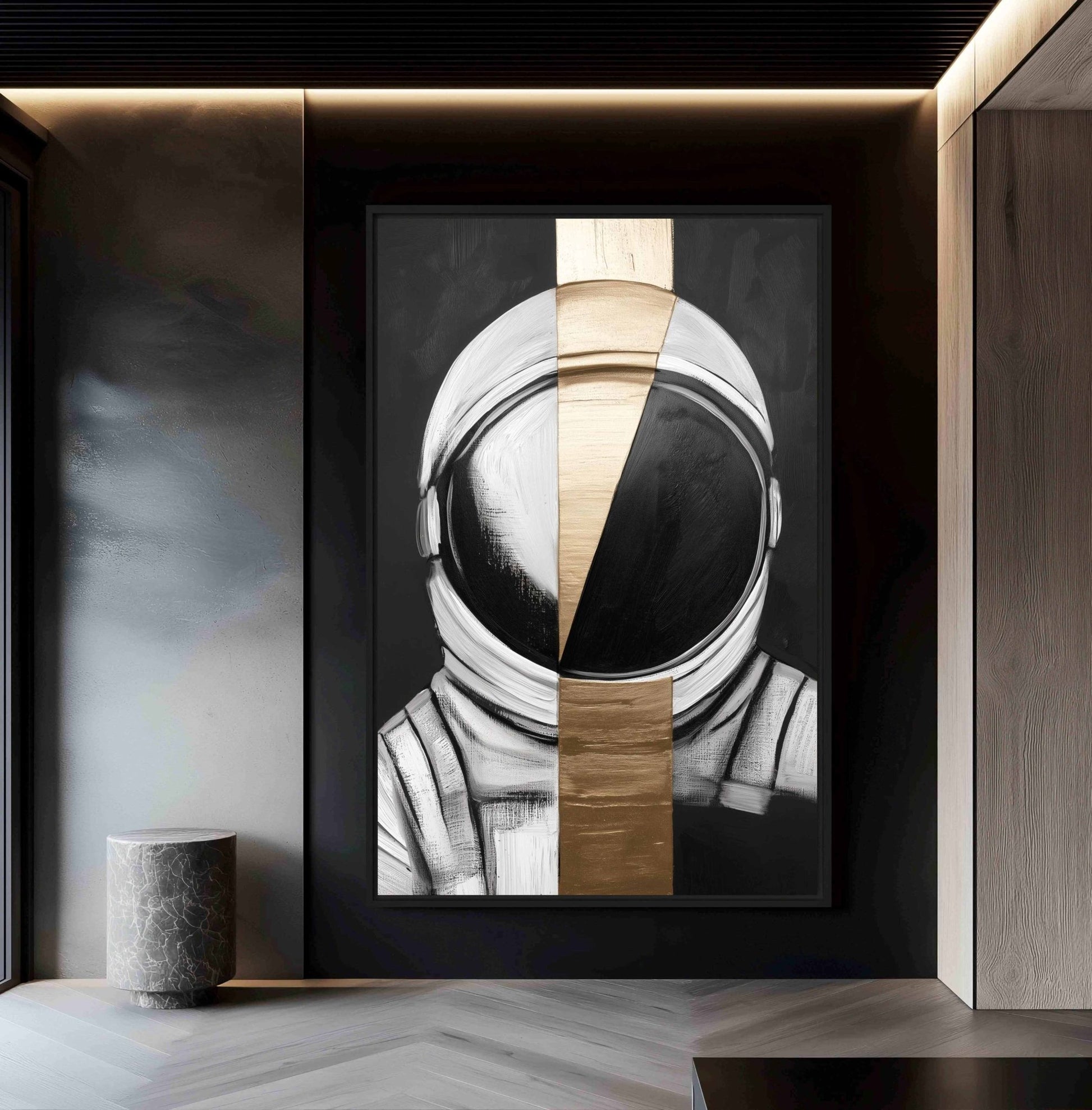 Astronaut Luxury Art Digital Print - PaintFu