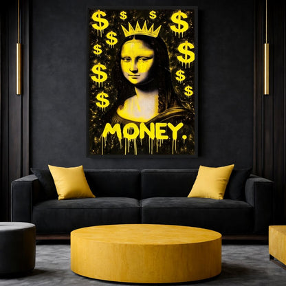 Mona Lisa Trendy Art Framed Canvas - PaintFu