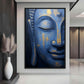 Blue Buddha Spiritual Art Digital Print