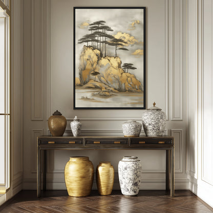 Japanese Landscape Art Digital Print - PaintFu