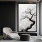 Sakura Wabi Sabi Art Framed Canvas
