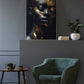 African Woman In Gold Art Digital Print
