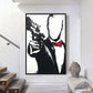 Faceless Spy Pop Art Digital Print