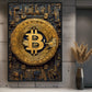 Bitcoin Crypto Art Digital Print