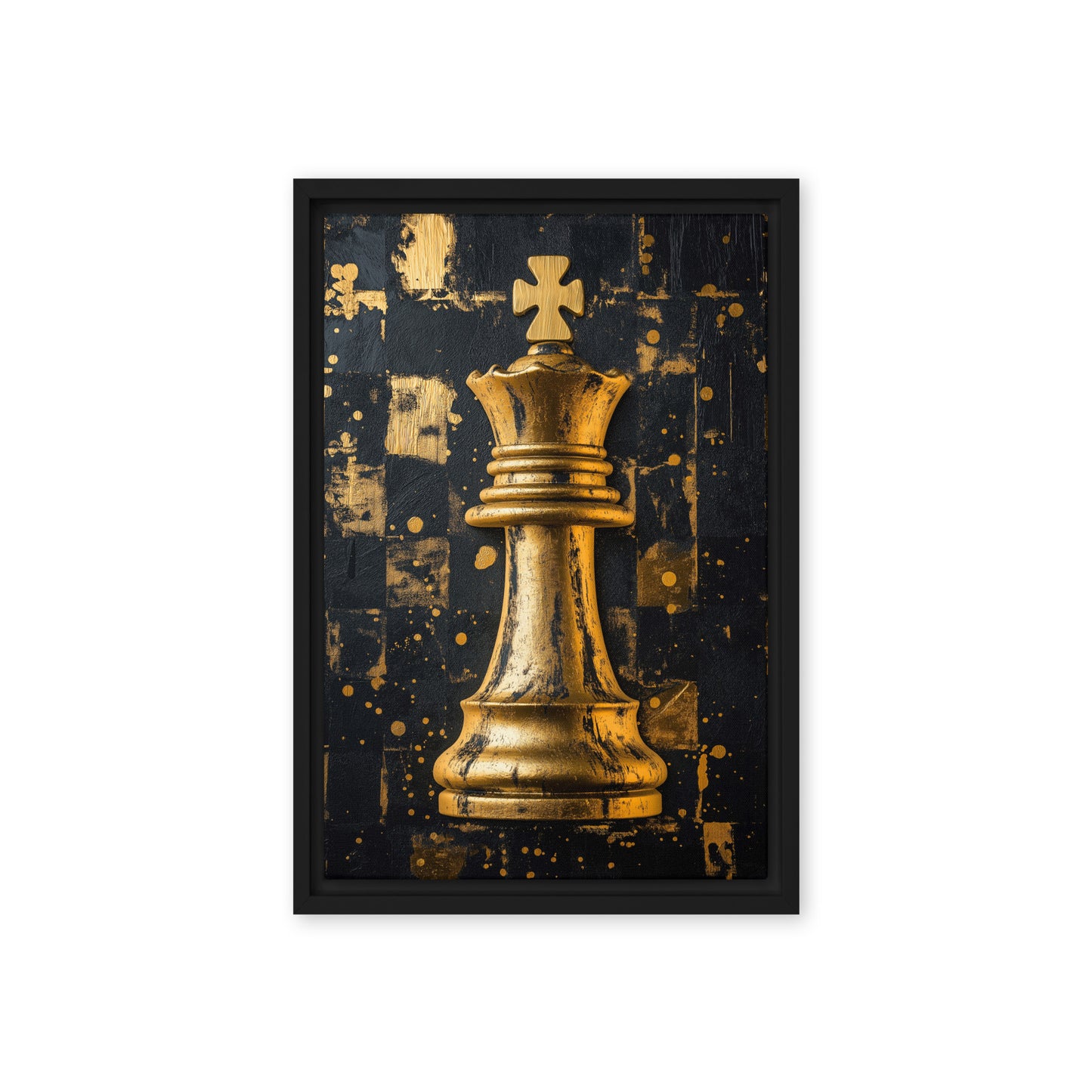 King Chess Piece Luxury Art Digital Print