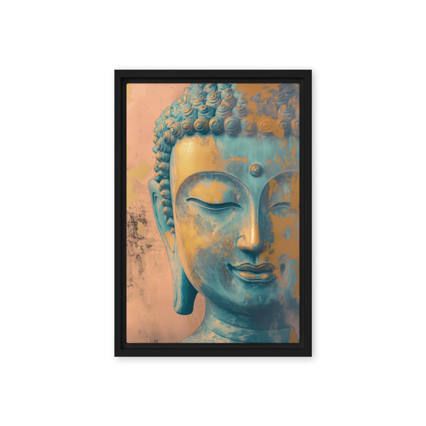 Buddha Pastel Colors  Digital Print