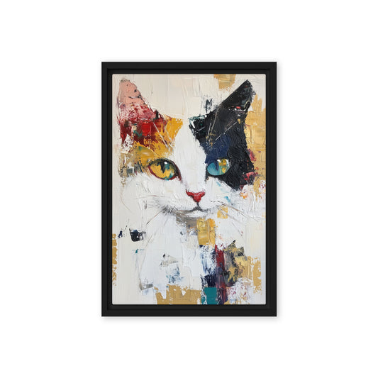 Cat Portrait Modern Art Digital Print