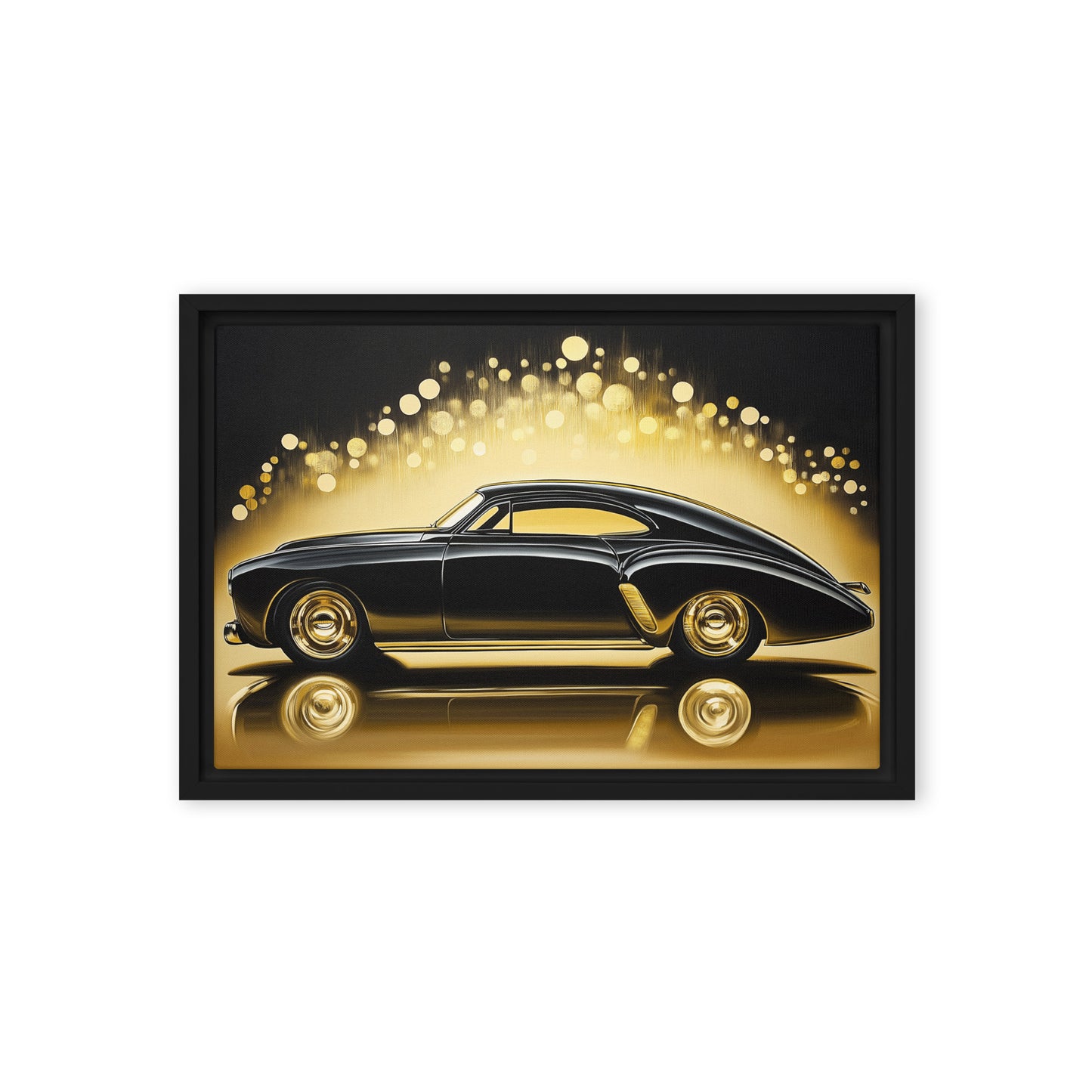 Luxury Retro Car Art Digital Print