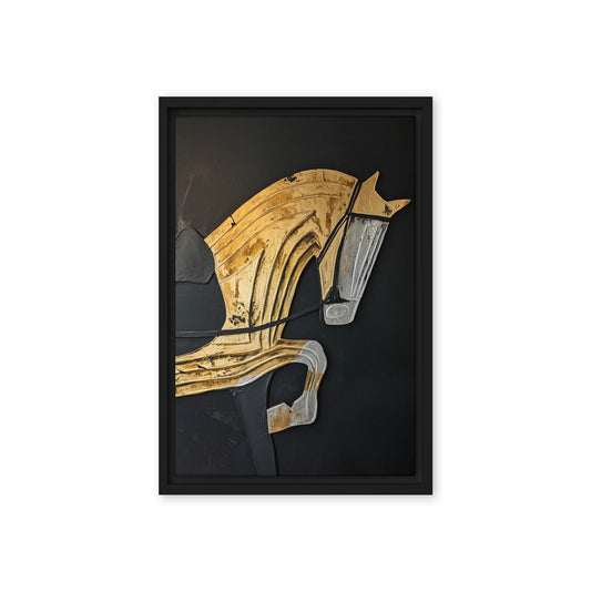 Horse Silhouette Modern Art Digital Print