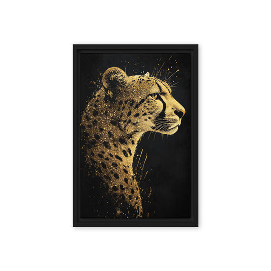 Cheetah Portrait Luxury Art Digital Print