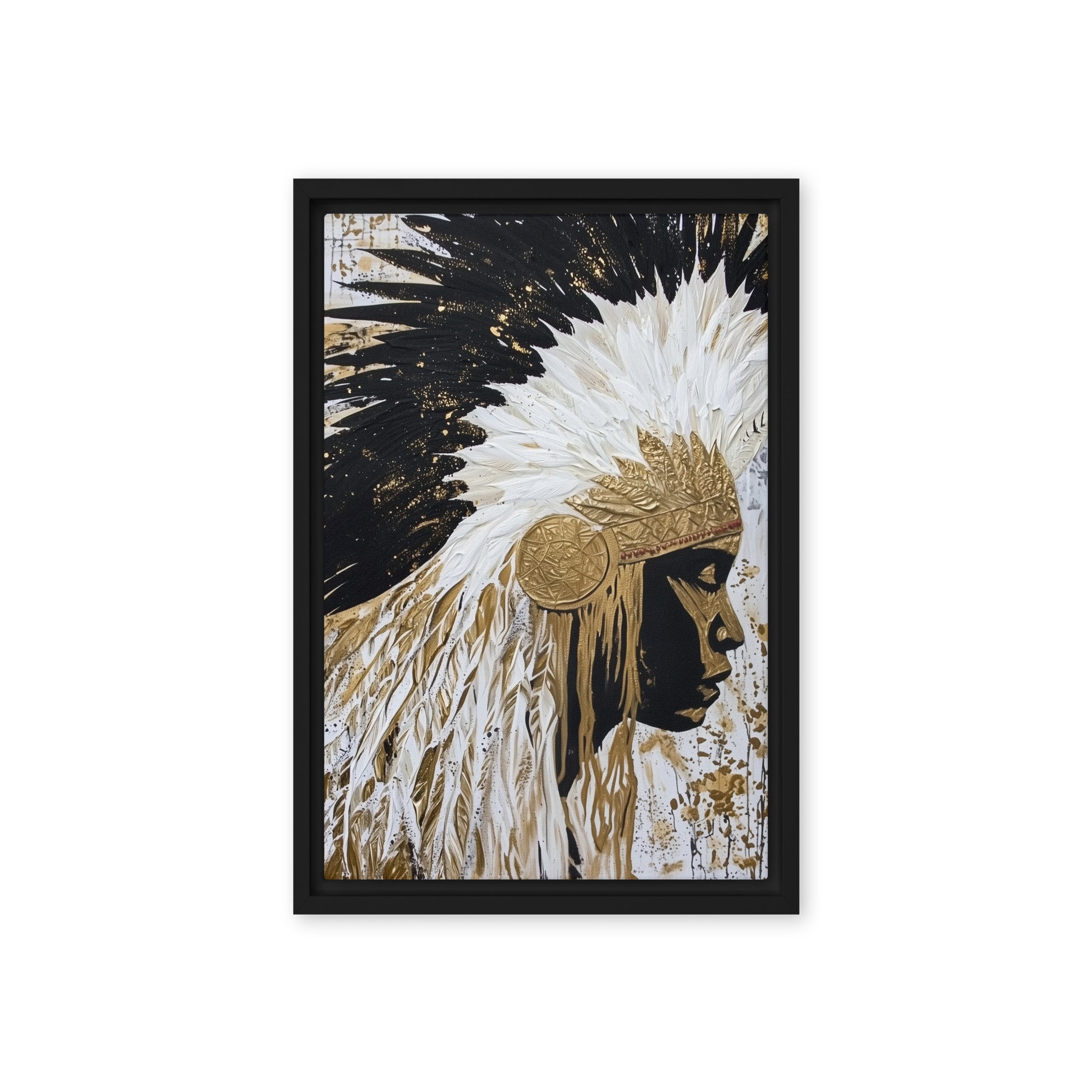 Headdress Native American Art Digital Print