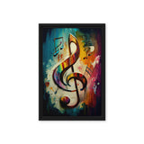 Music Note Abstract Art Digital Print