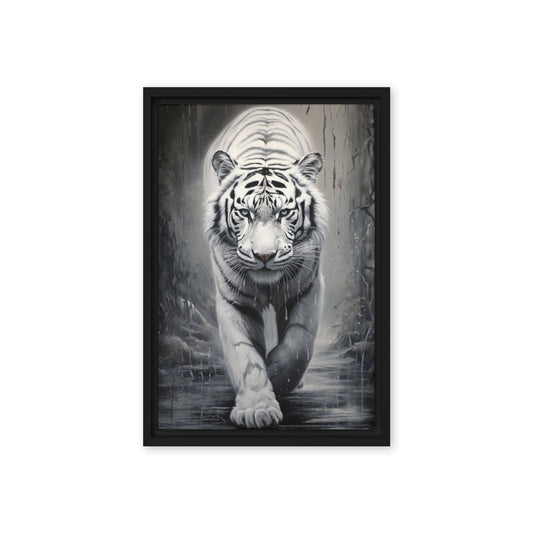 White Tiger Digital Print