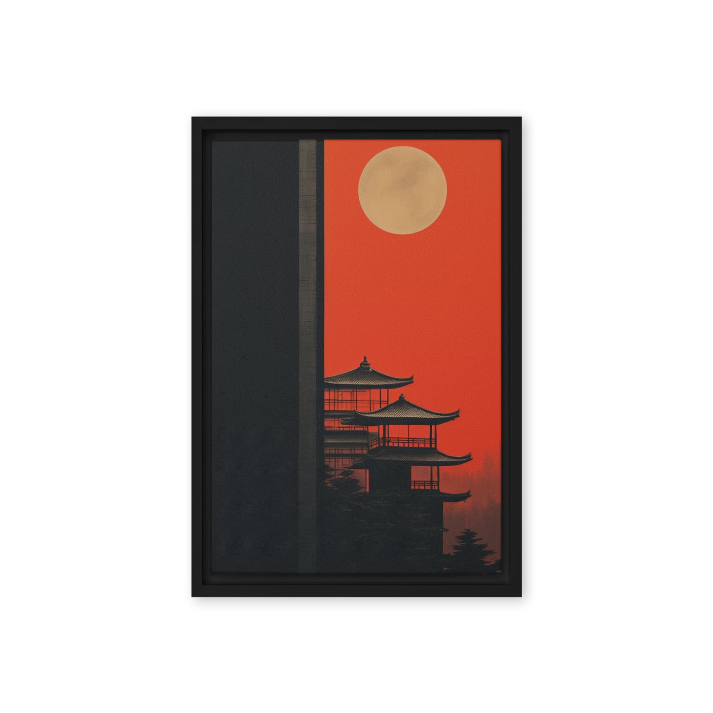 Japanese Minimalist Art Digital Print