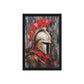 Spartan Helmet Modern Art Digital Print