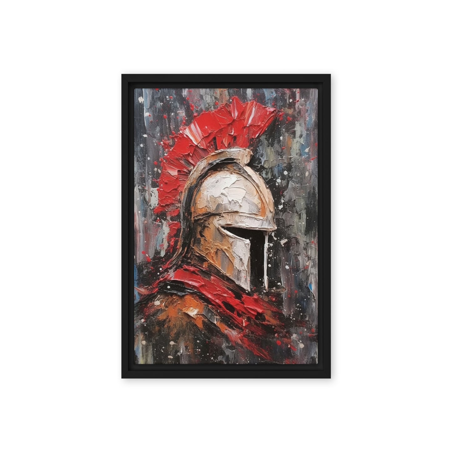 Spartan Helmet Modern Art Digital Print