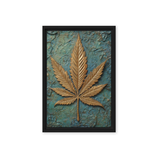 Cannabis Leaf Art Digital Print