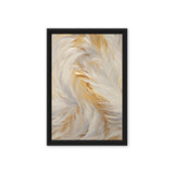 Feathers Fine Art Framed Canvas