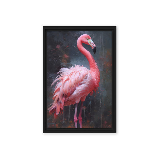 Pink Flamingo Modern Art Digital Print