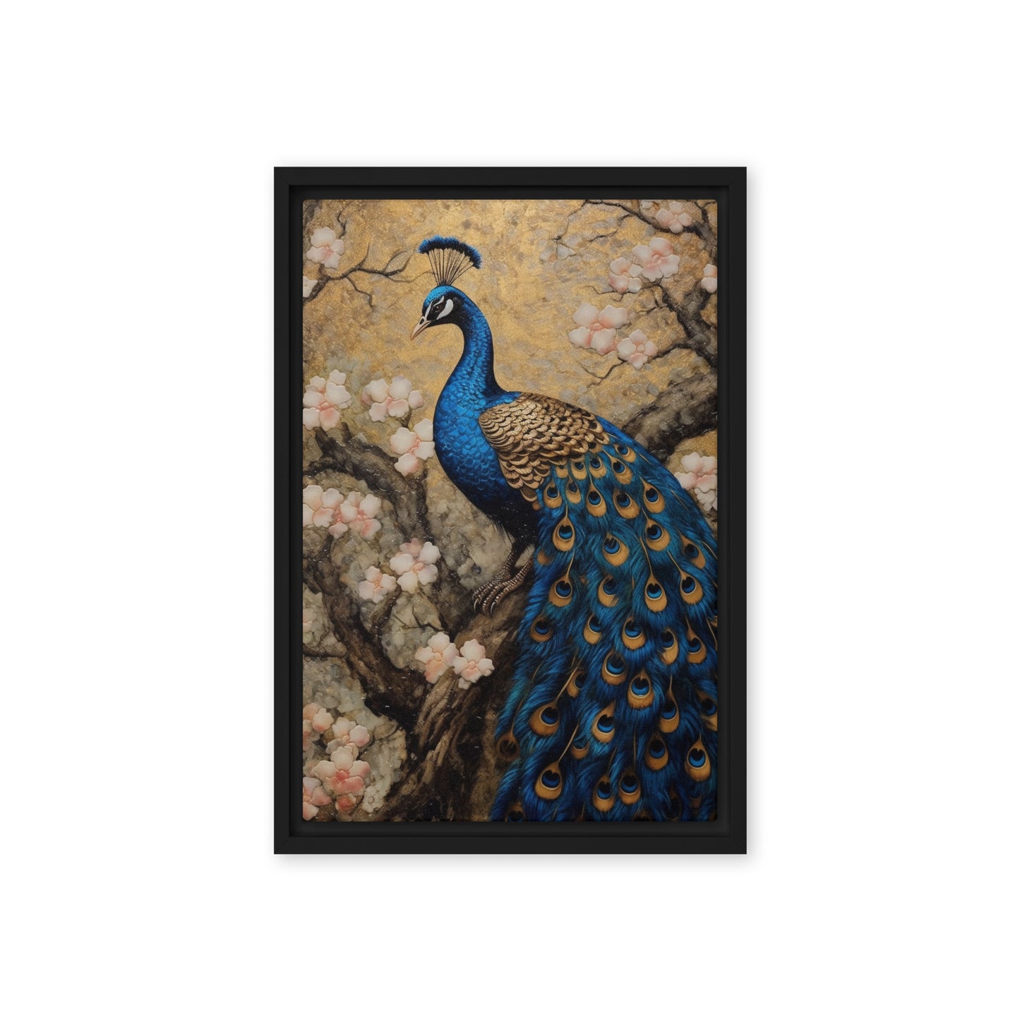 Peacock Japanese Art Digital Print