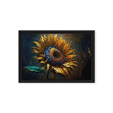 Sunflower Floral Art Digital Print